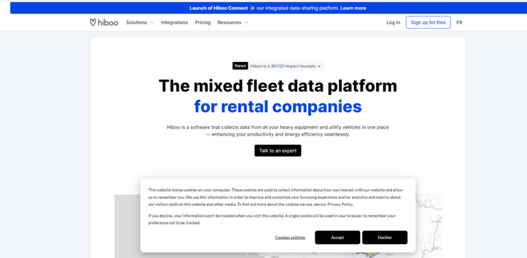 Hiboo: Transforming Heavy Equipment Data Management for Enhanced Efficiency
