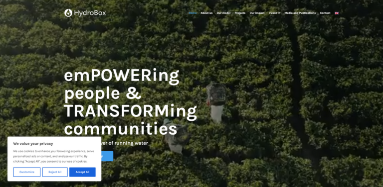 Hydrobox: Empowering Communities with Sustainable Energy Solutions