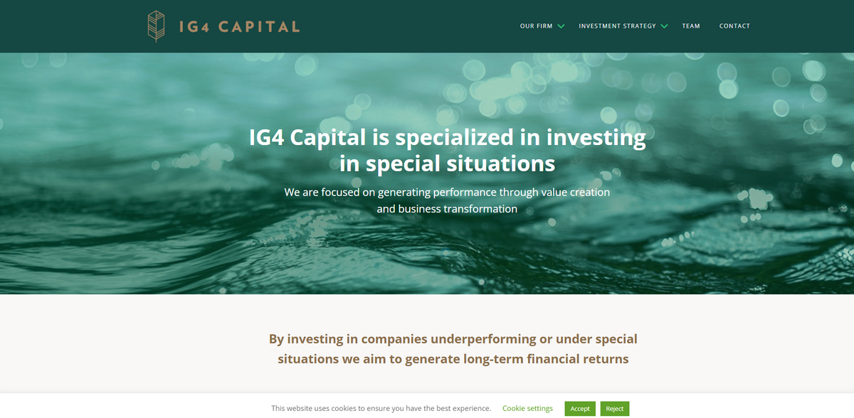 IG4 Capital, Emerging Markets, ESG Investment