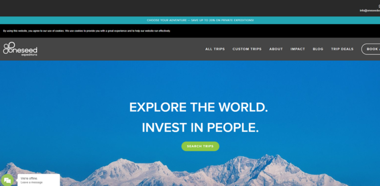 OneSeed Expeditions: Travel with Purpose and Impact