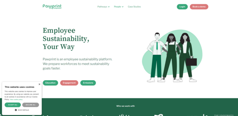 Pawprint: Empowering Employee Sustainability for a Greener Future