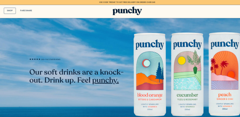 Punchy Drinks Limited: Elevating Hydration with Sustainable Beverages