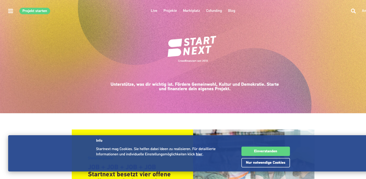 Startnext crowdfunding
