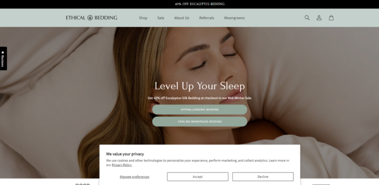 EcoBedding Co. Introduces Sustainable Luxury Bedding for Better Sleep