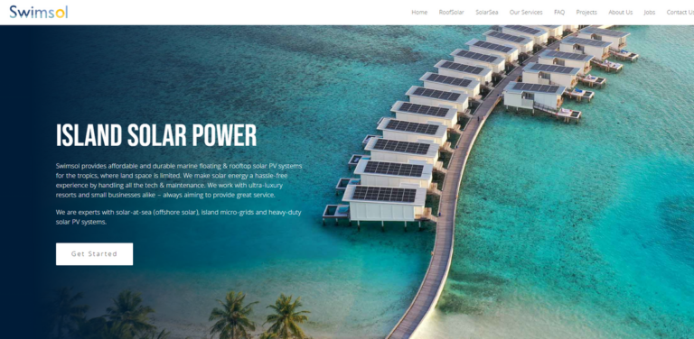 Swimsol: Transforming Solar Energy Solutions in Tropical Regions