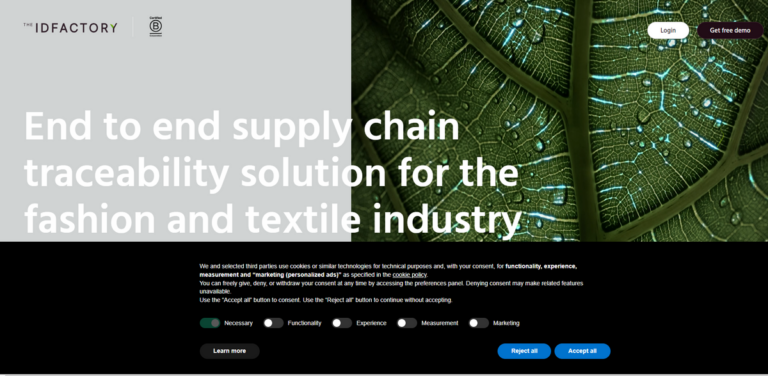 The ID Factory: Transforming Fashion Supply Chains with Traceability and Transparency