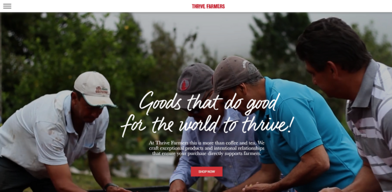 Thrive Farmers: Connecting Consumers and Farmers for a Sustainable Future