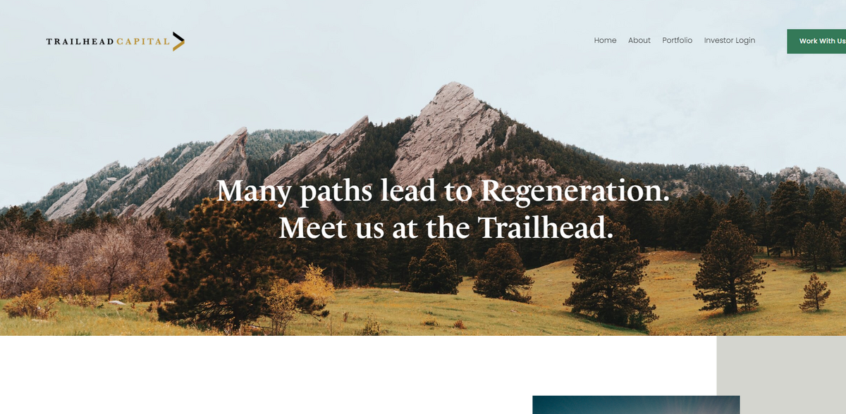 Trailhead Capital: Investing in a Regenerative Future for Food and Agriculture