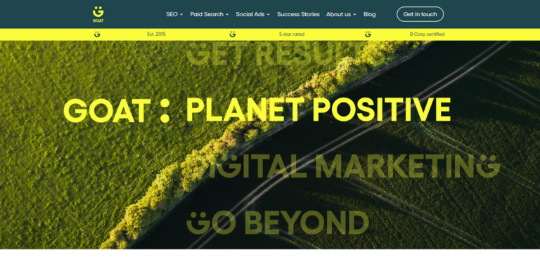 GOAT: Elevating Digital Marketing with Purpose and Impact