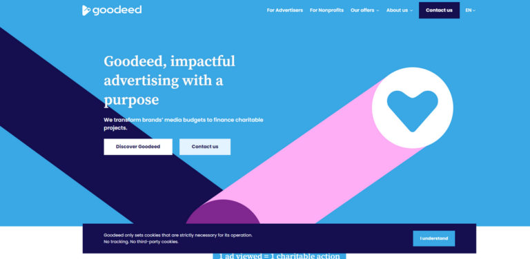 Goodeed: Transforming Advertising into a Force for Good