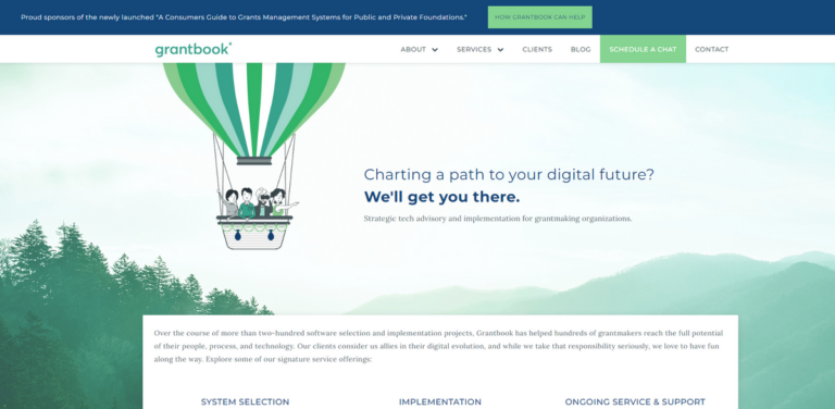 Grantbook: Transforming Grantmaking Through Technology Consulting