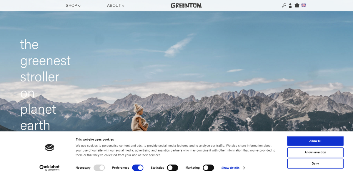 Greentom sustainable strollers