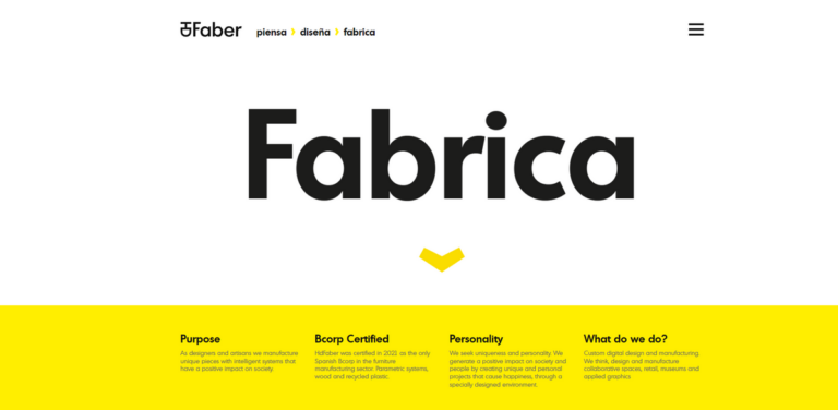 HdFaber: Crafting Unique Furniture with Sustainable Innovation