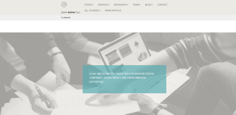 Jason Wiener | P.C.: Empowering Mission-Driven Companies for Social Impact