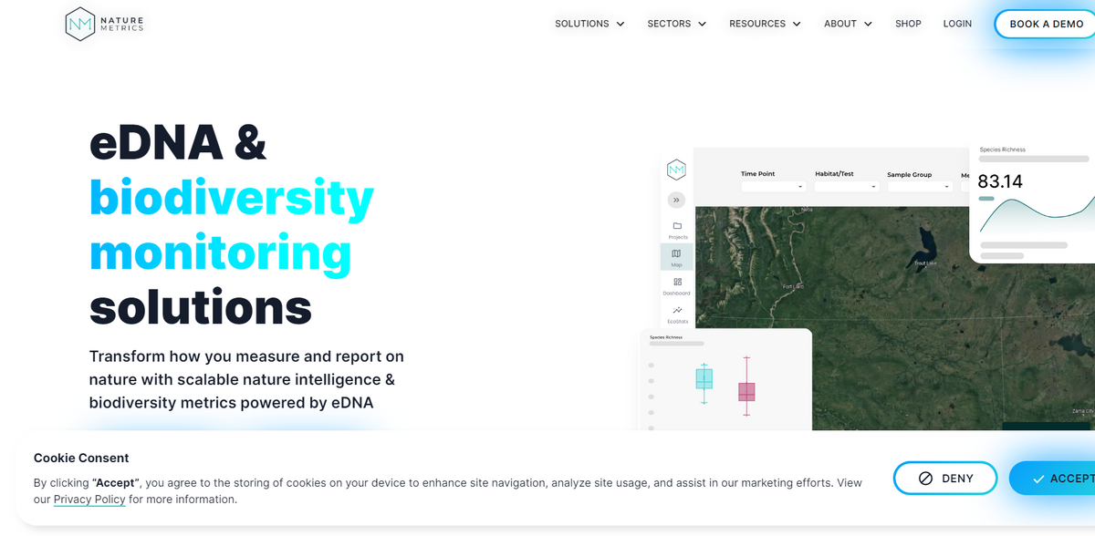 NatureMetrics eDNA monitoring