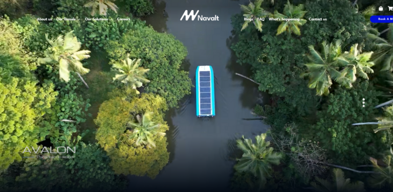 Navalt: Transforming Marine Transport with Solar Electric Vessels
