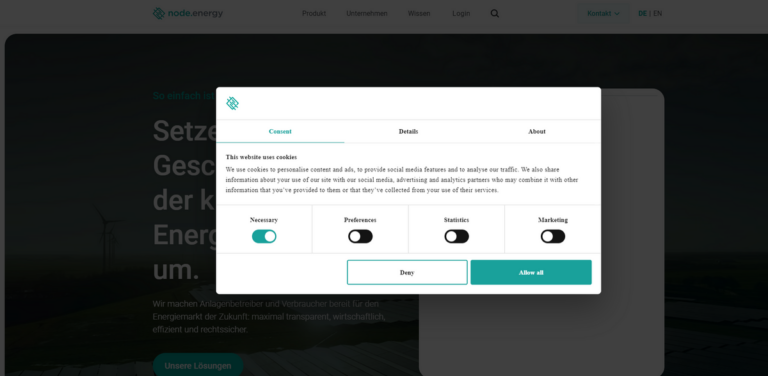 node.energy: Transforming Renewable Energy Management for a Sustainable Future
