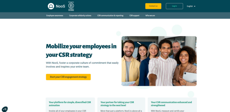 NooS: A Comprehensive CSR Platform for Employee Engagement