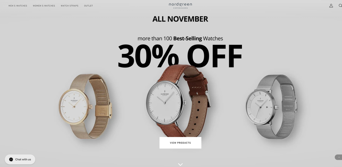Nordgreen sustainable watches