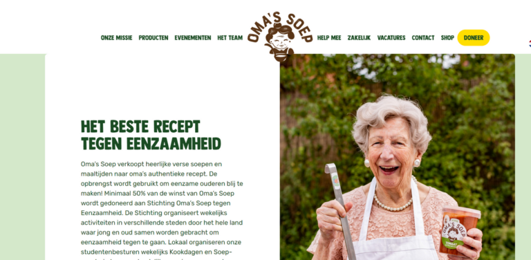Oma’s Soep: A Heartwarming Initiative for Community and Sustainability