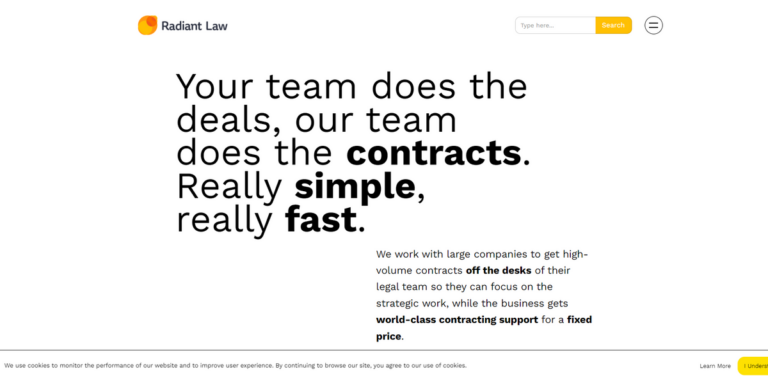 Radiant Law: Transforming Contracting Practices for Modern Businesses