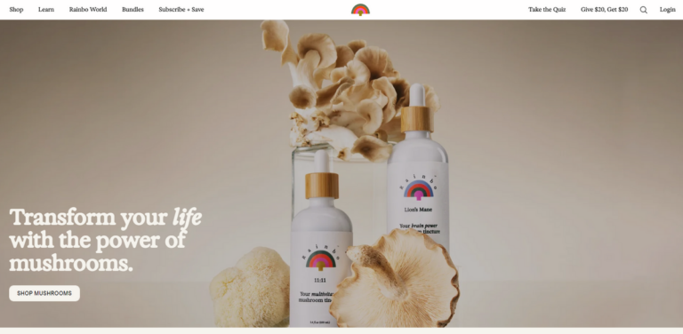 Rainbo: Embracing the Healing Power of Fungi for Mind, Body, and Spirit