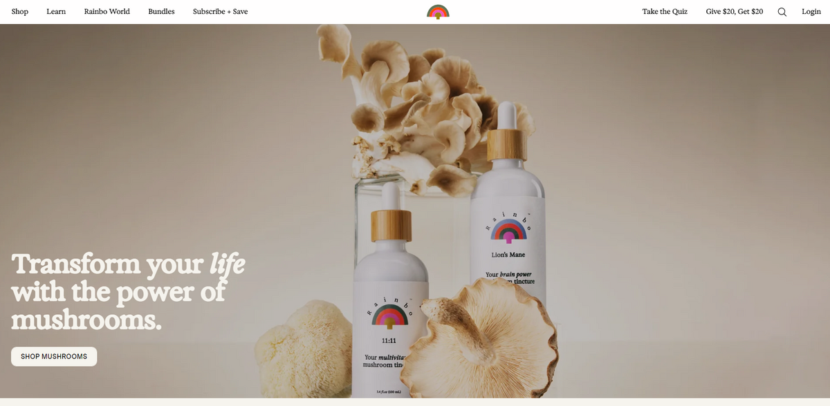 adaptogenic mushrooms