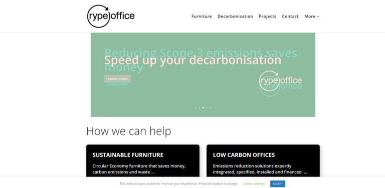 Rype Office: Transforming Workspaces with Sustainable Furniture Solutions