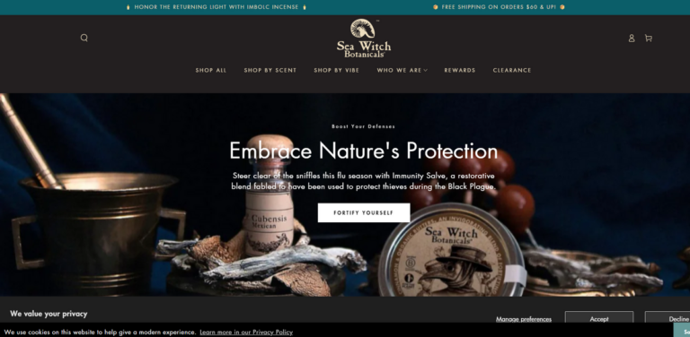 Sea Witch Botanicals: Embracing Natural Care for a Healthier Tomorrow