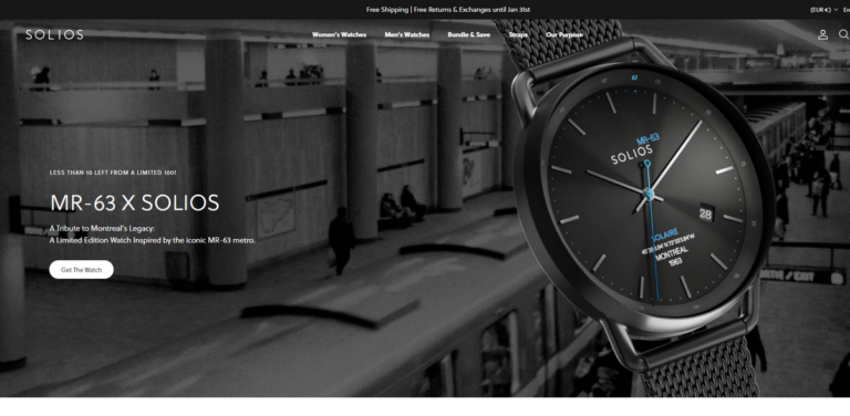 Solios Watches: Embracing Solar Technology for a Sustainable Future