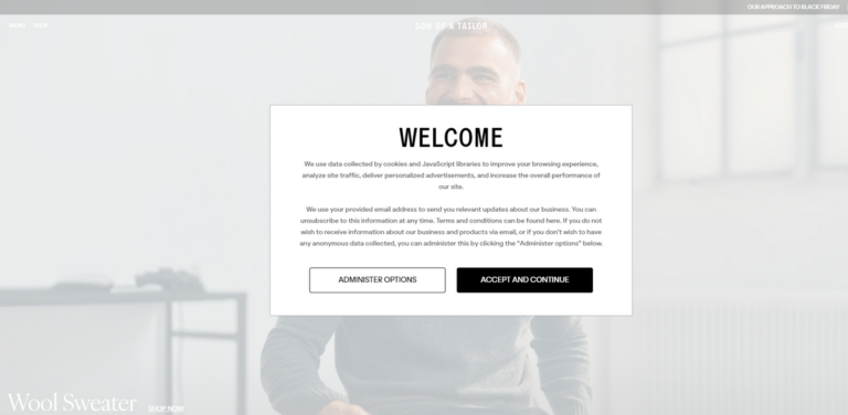 Son of a Tailor: Custom Fit Apparel for a Sustainable Future