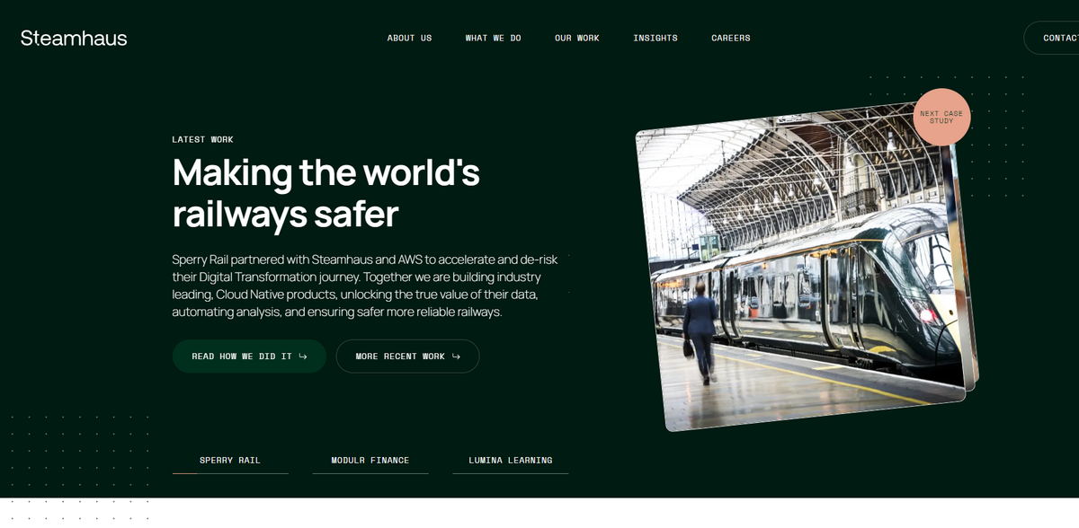 Sperry Rail Cloud Native Solutions
