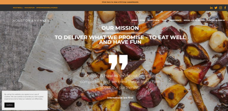 Houston & Hawkes: Creative and Sustainable Catering Solutions in London