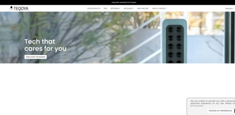 TEQOYA: A New Era in Indoor Air Purification