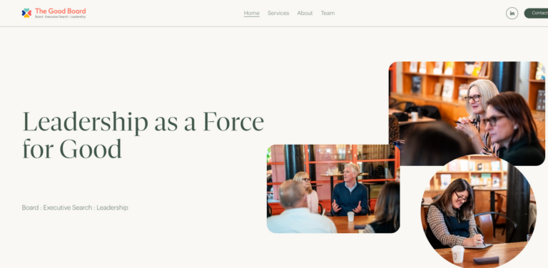 The Good Board: Leadership as a Force for Good