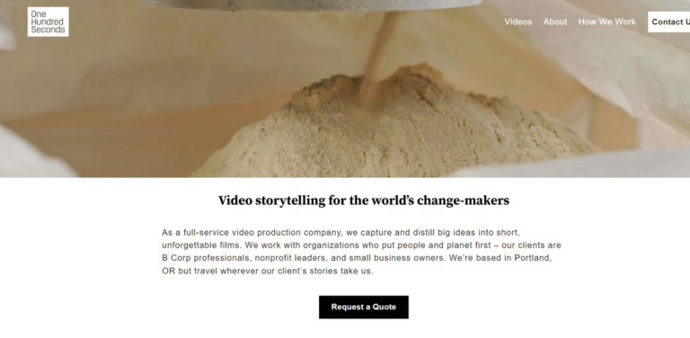 VIDEO STORYTELLING FOR THE WORLD’S CHANGE-MAKERS: Crafting Authentic Narratives