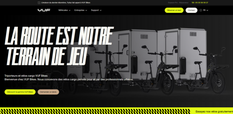 VUF Bikes Introduces the Savoir Rouler À Vélo Trailer for Urban Cyclists