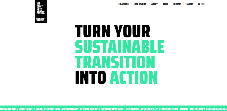 We Don’t Need Roads: Transforming Corporate Sustainability