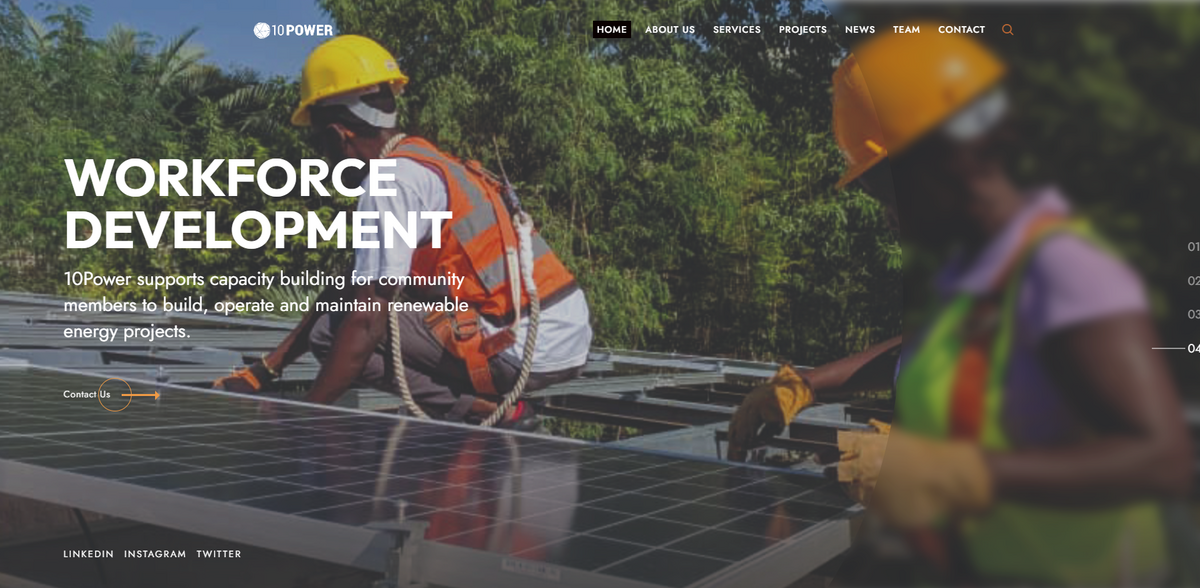 10Power: Empowering Communities with Renewable Energy Solutions