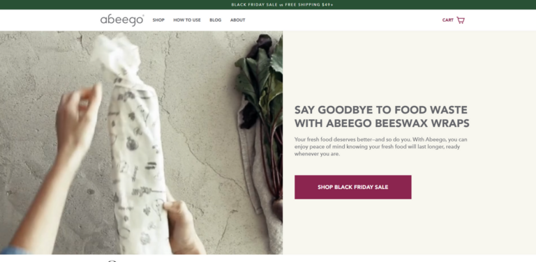 Abeego: Sustainable Beeswax Wraps for Fresh Food Preservation