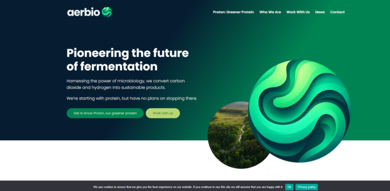 Aerbio: Transforming Carbon into Sustainable Protein Solutions