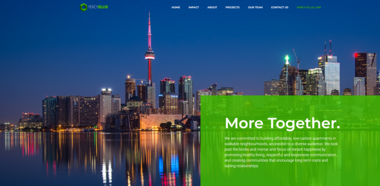 Percy Ellis: Building Affordable, Low-Carbon Communities in Toronto