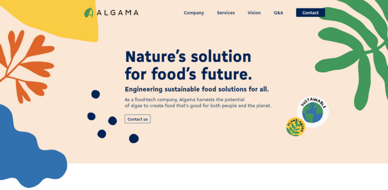 Algama: Innovating Sustainable Food Solutions with Microalgae