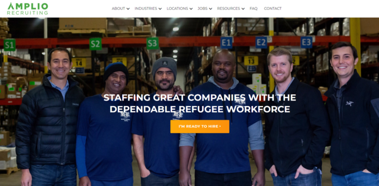 Amplio Recruiting: Connecting Refugees with Meaningful Employment