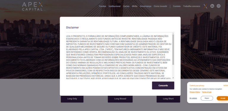 Apex Capital: Independent Manager Specializing in Variable Income Investments