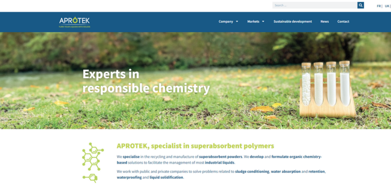 APROTEK: Innovating Superabsorbent Polymers for Efficient Liquid Management