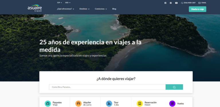 Asuaire Travel Project: Your Gateway to Sustainable Travel in Costa Rica