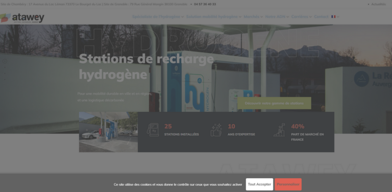 Atawey: Innovating Green Hydrogen Stations for Zero Emission Mobility