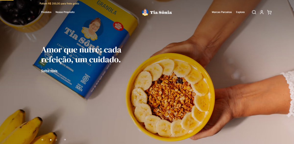 Aunt Sônia granola