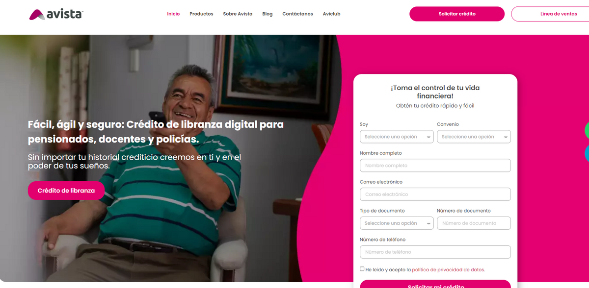 digital credit for pensioners